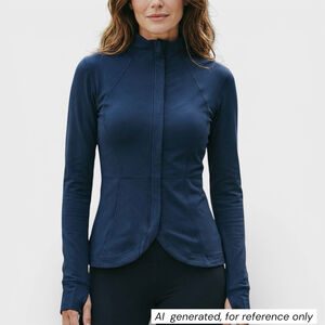 LULULEMON Define Black Jacket, Athletic Casual Zip-Up, Sz 4